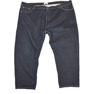 Levi’s 501 Original Jeans W54 L30 Dark Wash Button Fly Straight Leg Rugged